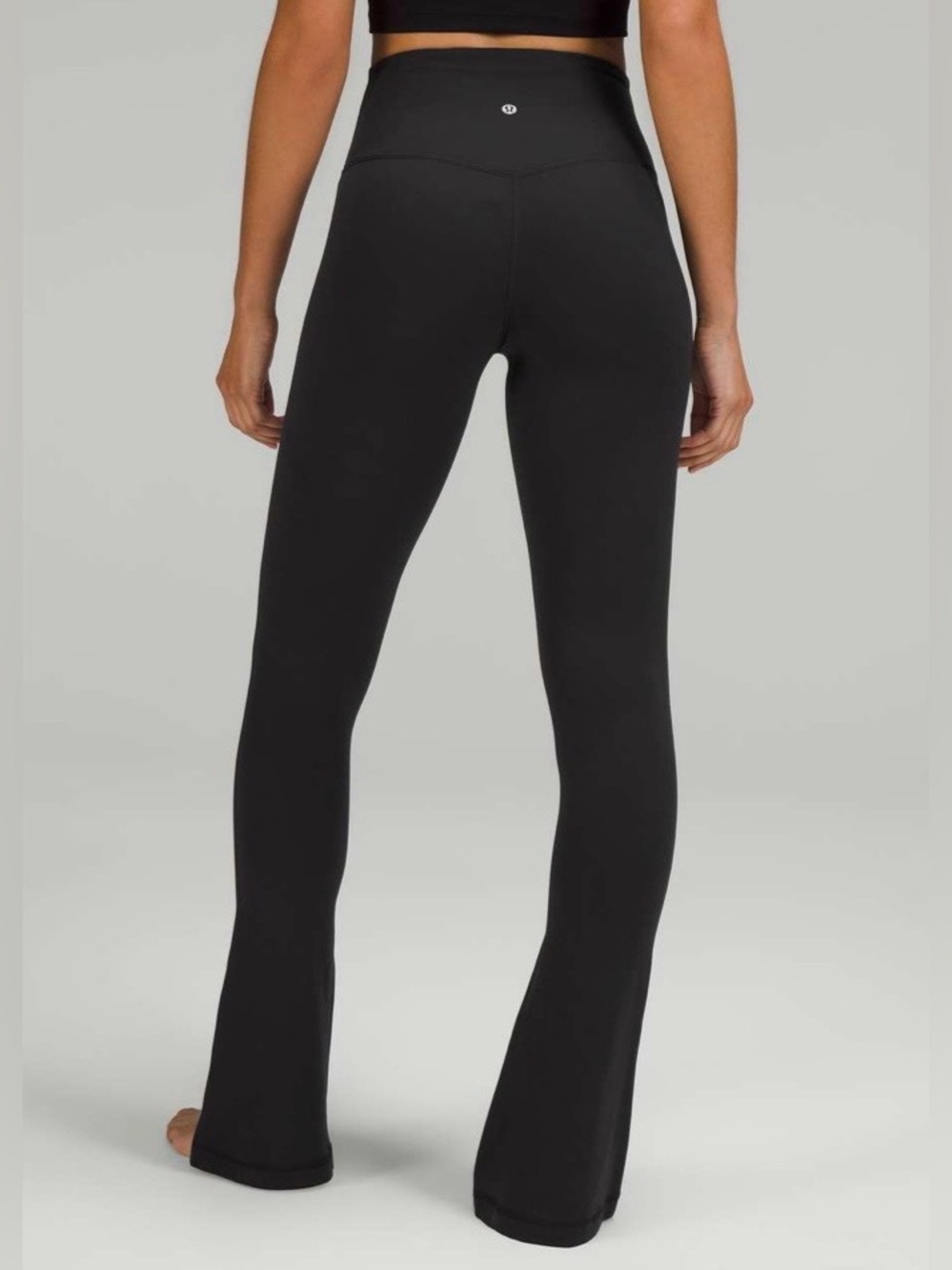 Lululemon Align High-Rise Mini Flare Pant 32" Black W5EUSS size 2